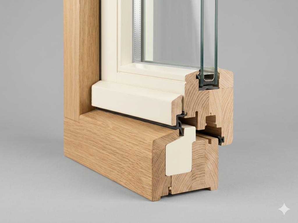 Houten kozijnen